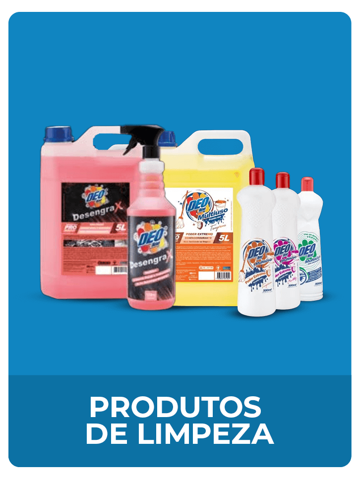 PRODUTOS DE LIMPEZA